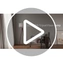 LEPOWER Brown Tripod Floor Lamp - Mid Century Modern Standing Lamp for Living Room