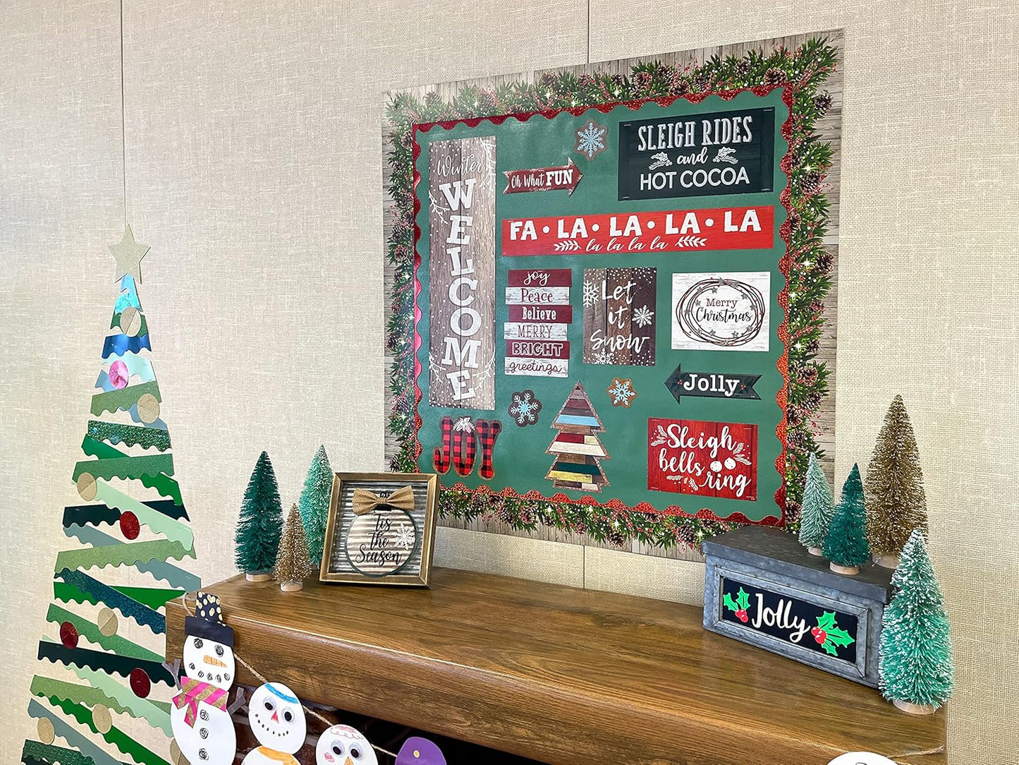 Teacher Created Resources Eucalyptus Green Bulletin Board Roll - Durable & Versatile (TCR77464)