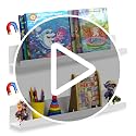 TJDUK White Magnetic Book Shelf 17 Inch Heavy Duty Classroom Organizer