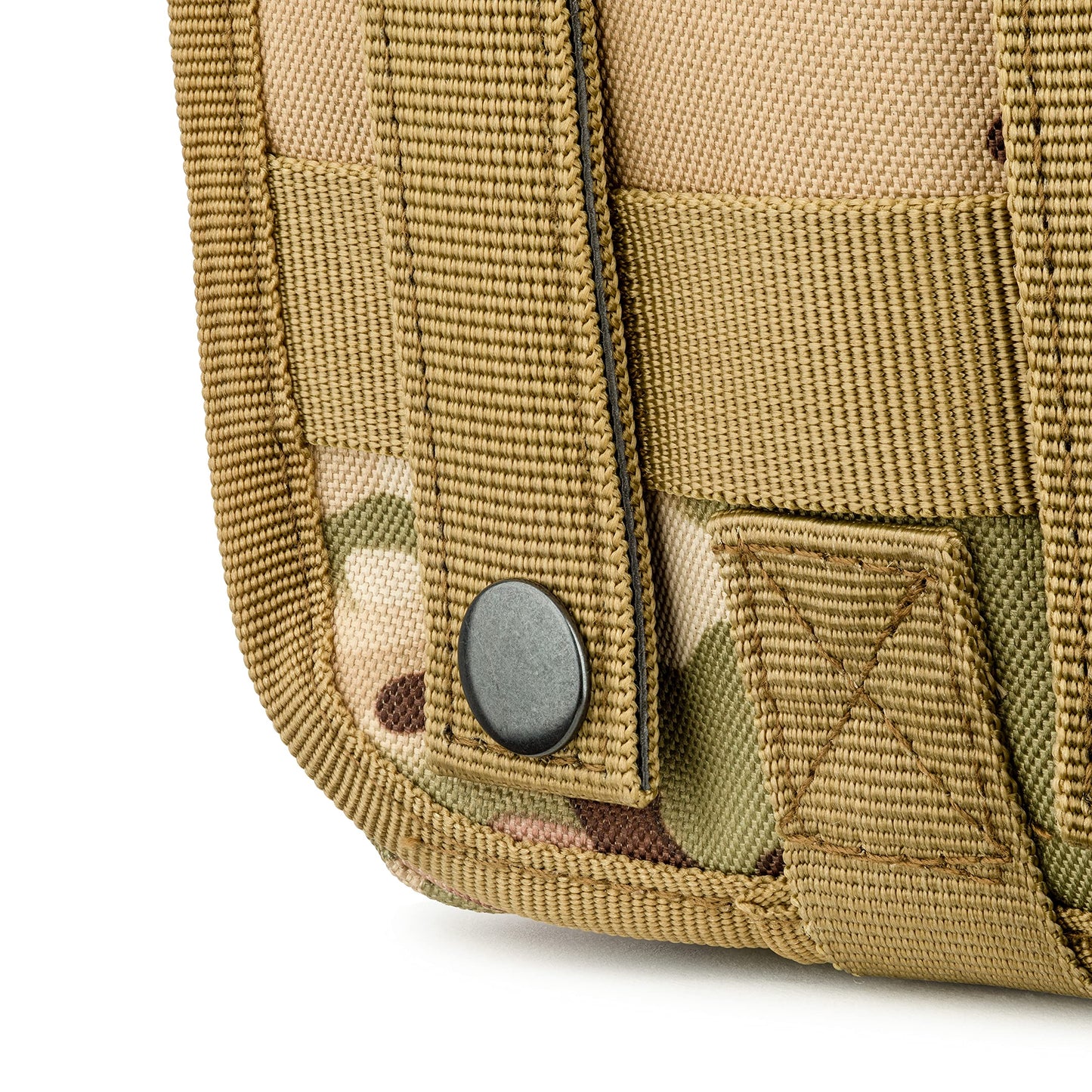 Scherber Premium IFAK Kit Trauma Pack Fully Stocked MOLLE Pouch w/CAT Tourniquet, HyFin Vent Chest Seal, & Israeli Bandage Trauma Kit for Emergency, Gunshot, Bleeding, & Major Wound Care (Camouflage)