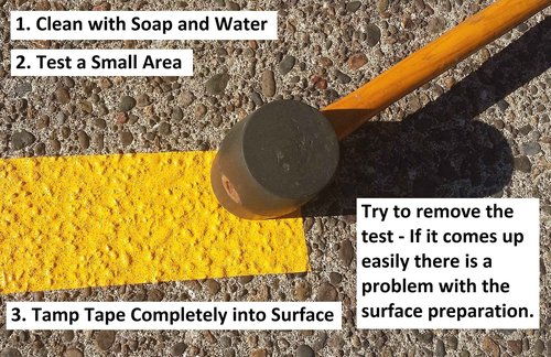 ifloortape DuraMark Yellow Reflective Foil Outdoor Pavement Marking Tape, Conforms to Rough or Smooth Asphalt and Concrete Surfaces (2 Inches x 50 Feet per Rolls)