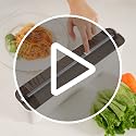 Aluminum Foil & Plastic Wrap Dispenser with Cutter - Magnetic