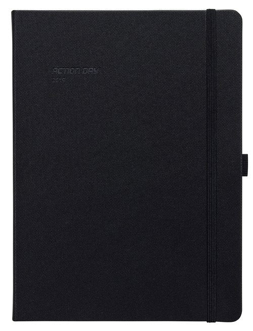 Action Day 2025 Weekly Planner - Effective Planning System & Increase Productivity, To-Do List, Goals, Projects, Dated Daily Diary - 8x11 Black