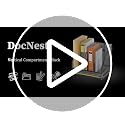 Docnest White Mesh Desk File Organizer with 4 Vertical Compartments - Model White-4 Compartments