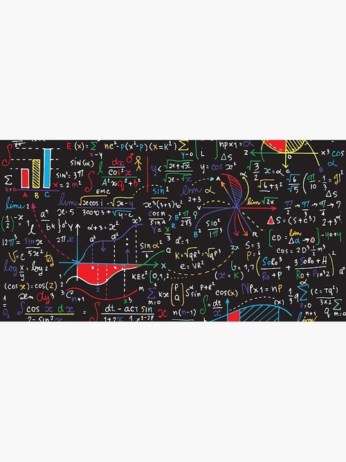 Mathematics Mouse Pad – Durable | Stylish Design for Students & Professionals