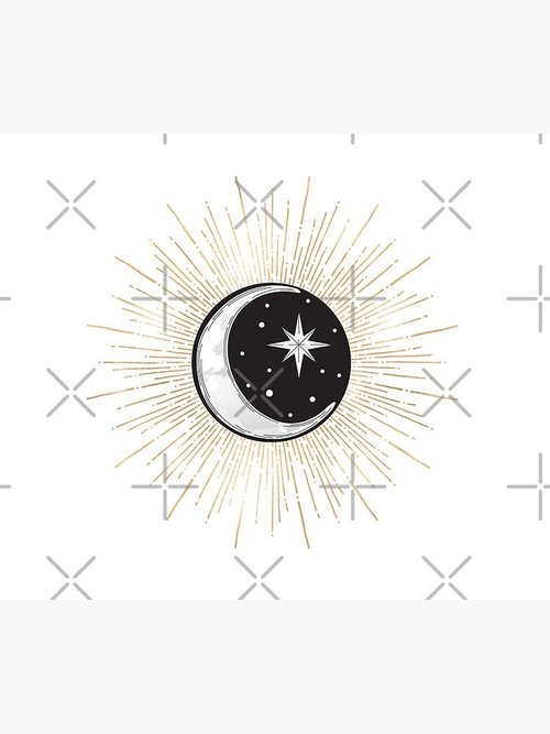 Darklina Moon Mouse Pad | Stylish Design | Perfect for Home or Office