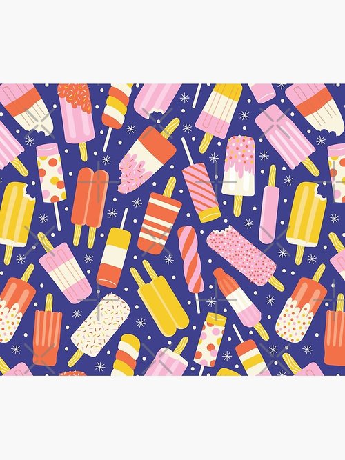 Popsicles Mouse Pad – Colorful Design | Perfect for Home or Office Use