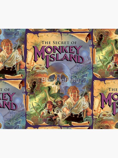 Monkey Island Mouse Pad | Eco-Friendly Design | Perfect for Gamers
