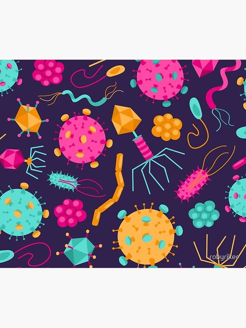 Antimicrobial Mouse Pad | Protect Against Viruses & Bacteria