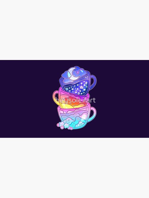 Aesthetic Sky Teacup Set | Stylish Mouse Pad for Home Office Use