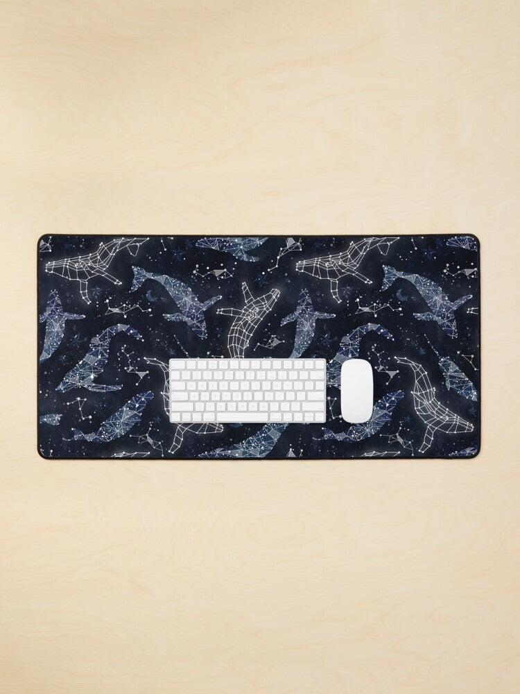 Whale Constellations Mouse Pad | Eco-Friendly Design for Home Office