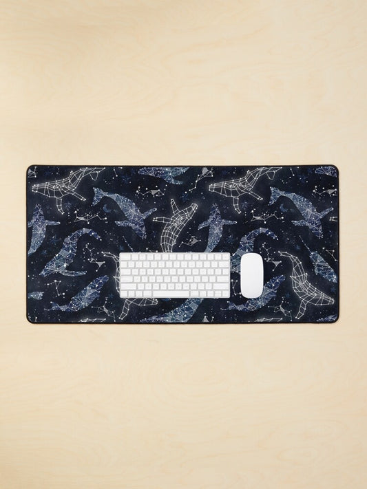 Whale Constellations Mouse Pad | Eco-Friendly Design for Home Office