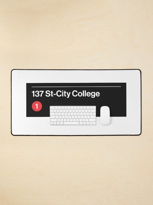 137 St City College Station | Custom Mouse Pad for Students | Durable Design