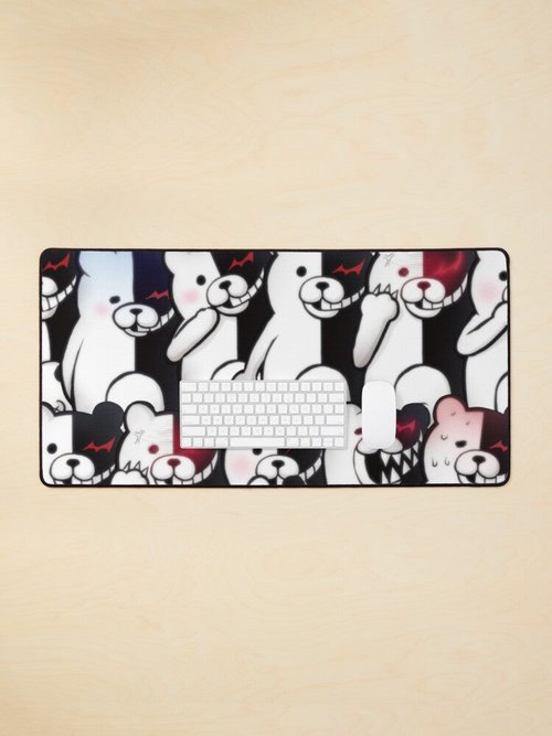 Monokuma Mouse Pad | High-Quality Gaming Accessory | Durable & Stylish
