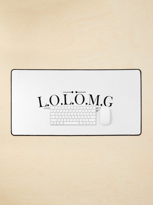 LOLOMG Mouse Pad | London Mercenary Group Logo | Durable & Stylish Design