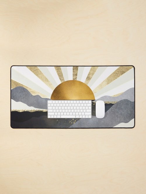 Metallic Dusk Mouse Pad | Stylish Design | Durable & Easy to Clean