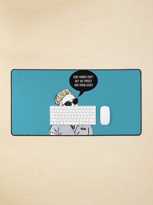 Kind Words Mouse Pad | Eco-Friendly Design | Perfect for Home Office