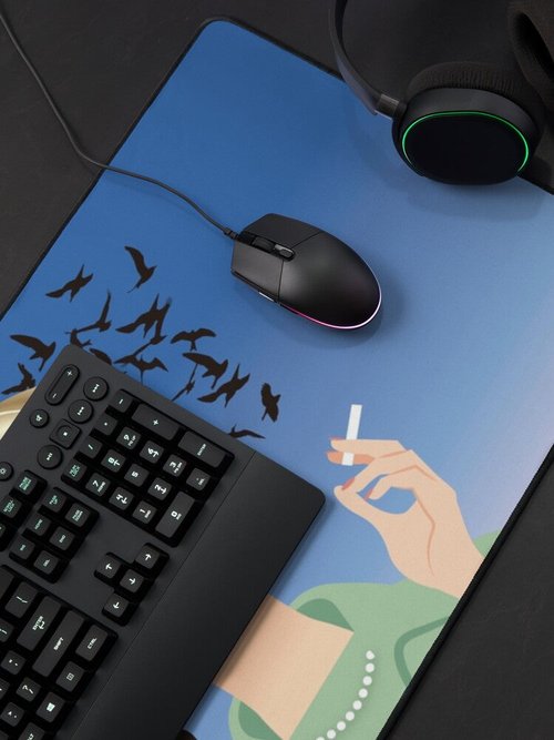 Eco-Friendly Tippi Mouse Pad | Stylish Design for Home Office Use