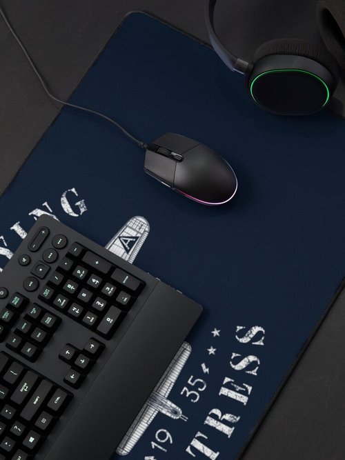 B17 Flying Fortress Mouse Pad | Durable Design for Aviation Enthusiasts