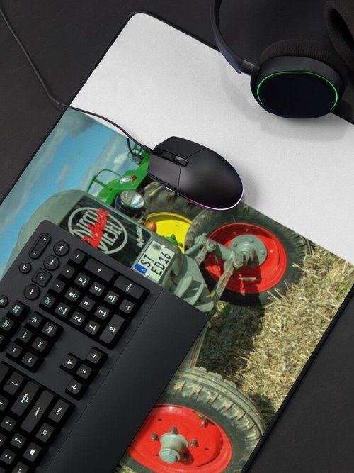 Eicher Diesel Tractor Mouse Pad | Durable & Stylish Design for Enthusiasts