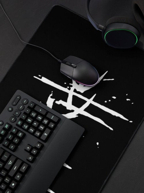 AVALANCHE Logo Mouse Pad | Final Fantasy VII Remake | White Design