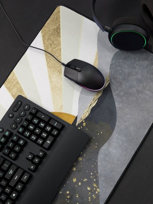 Metallic Dusk Mouse Pad | Stylish Design | Durable & Easy to Clean