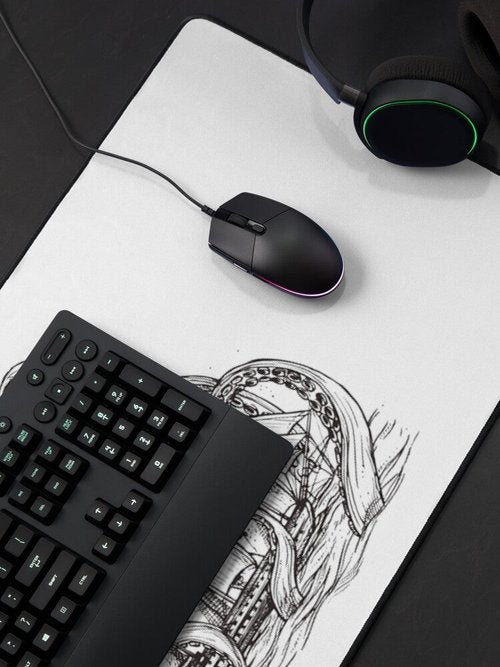 Kraken Mouse Pad | Durable Design | Perfect for Gamers & Home Office
