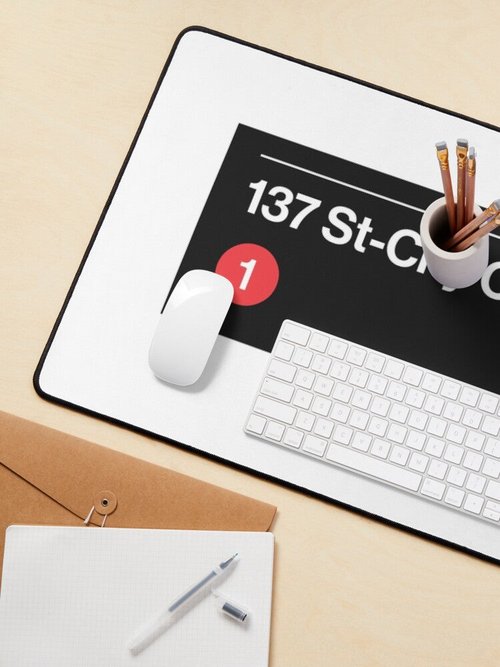 137 St City College Station | Custom Mouse Pad for Students | Durable Design