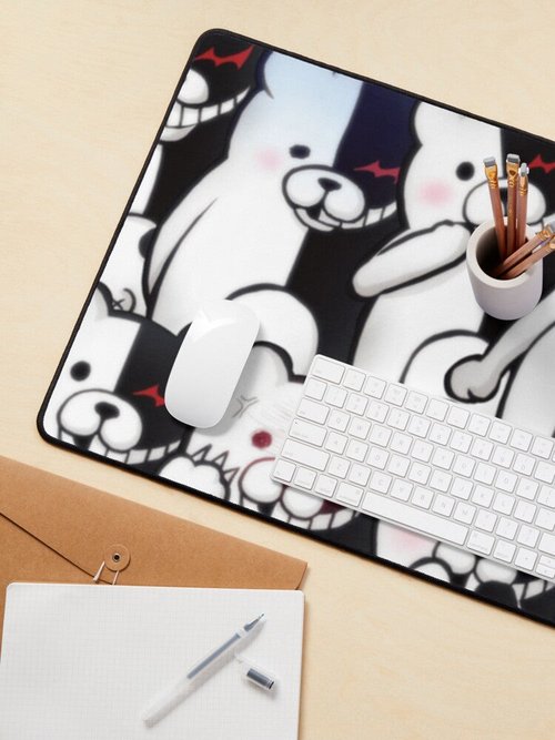 Monokuma Mouse Pad | High-Quality Gaming Accessory | Durable & Stylish