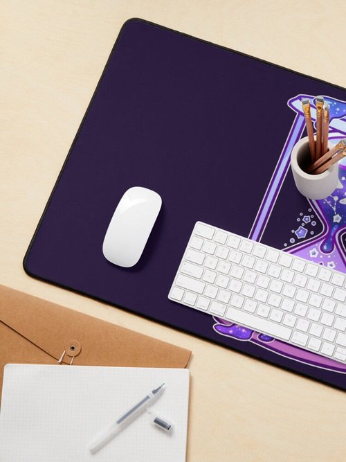 Celestial Hourglass Mouse Pad | Stylish Design for Home Office Use