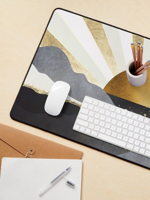 Metallic Dusk Mouse Pad | Stylish Design | Durable & Easy to Clean