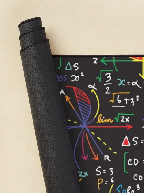 Mathematics Mouse Pad – Durable | Stylish Design for Students & Professionals