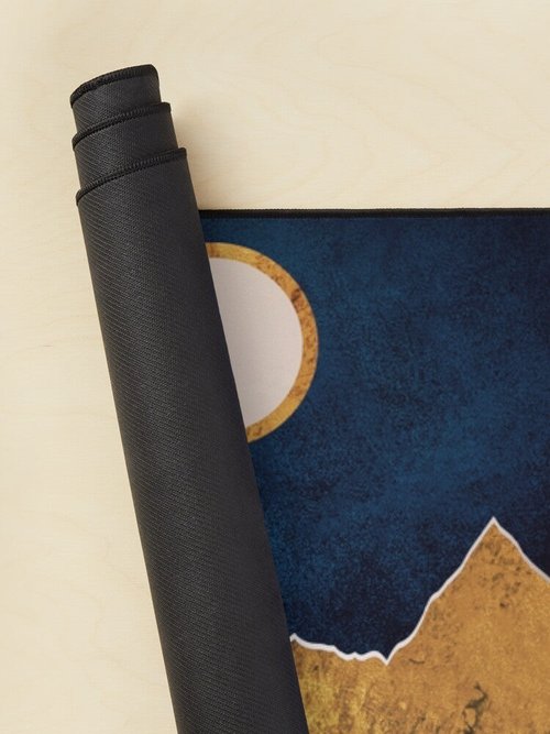 Midnight Desert Moon | Stylish Mouse Pad for Home or Office Use