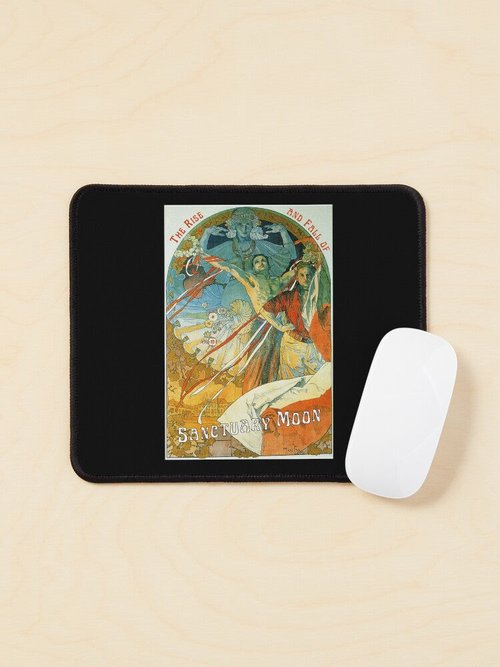 Fan Art Mouse Pad | Murderbot Diaries: The Rise & Fall of Sanctuary Moon