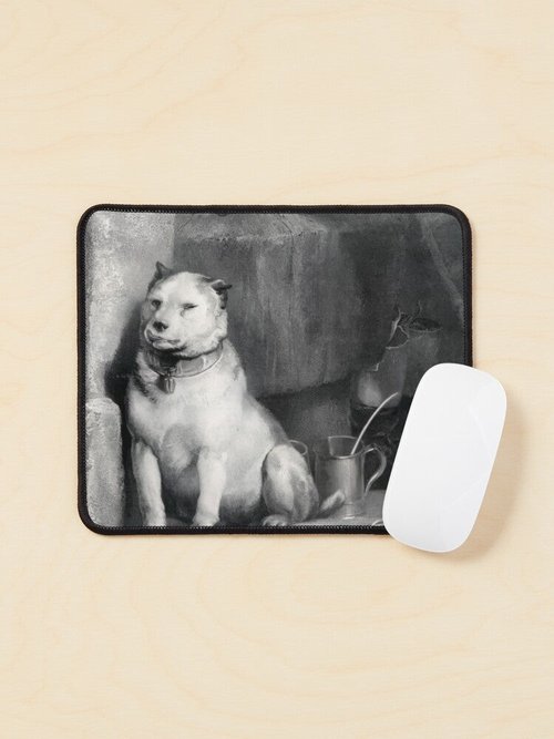 Pampered Mouse Pad | Pavlov's Dog Design | Stylish & Functional for Home Office