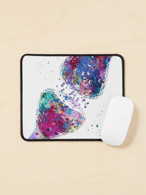 Neurotransmitters Mouse Pad | Ergonomic Design for Gamers & Students