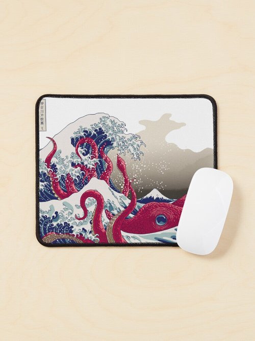 Premium Hoktopusai Mouse Pad | Durable & Stylish Design for Gamers