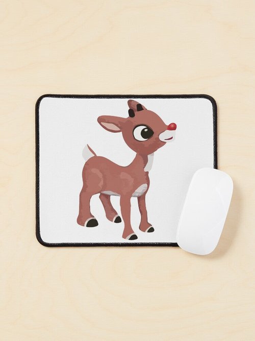 Rudolph Mouse Pad | Classic Design | Perfect Gift for Christmas Lovers