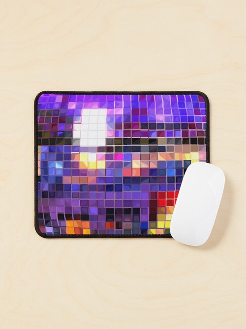 Iridescent Disco Ball Mouse Pad | Stylish & Durable Design for Gamers