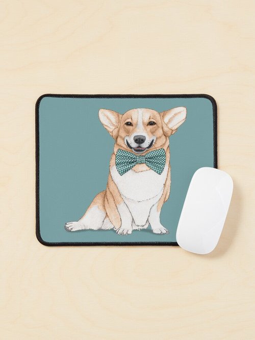 Corgi Dog Mouse Pad | Cute Design | Perfect for Home or Office