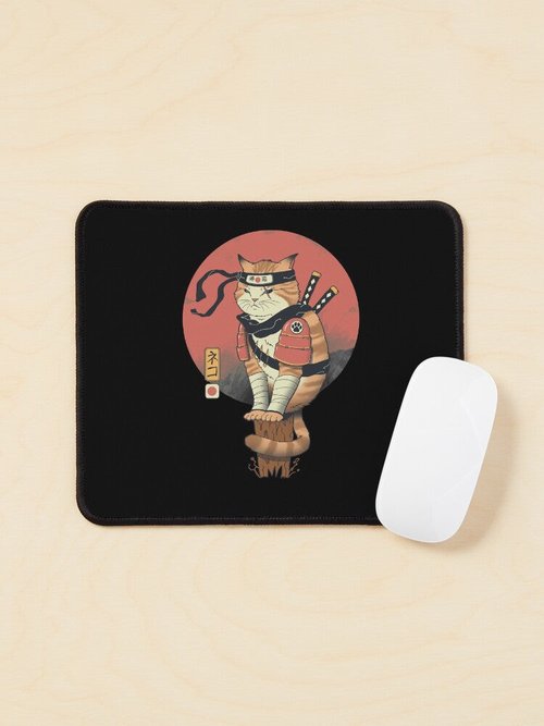 Shinobi Cat Mouse Pad | Stylish Design | Perfect for Cat Lovers