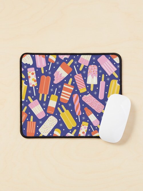 Popsicles Mouse Pad – Colorful Design | Perfect for Home or Office Use