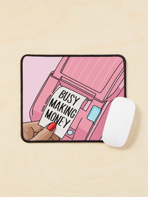 Money-Making Sasa Elebea Mouse Pad | Stylish & Functional Design