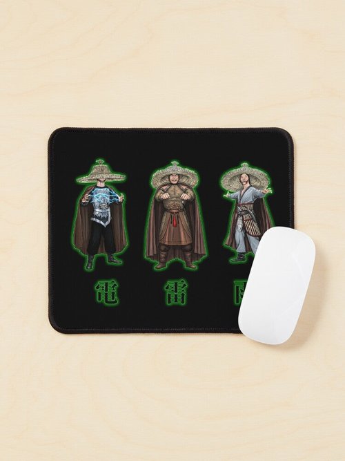 Dark Edition Mouse Pad | Electric Rain 1986 | Durable & Stylish Design