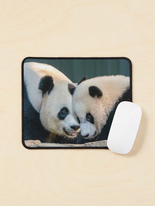 Mei Xiang & Xiao Qi Ji Mouse Pad | Smithsonian National Zoo Design