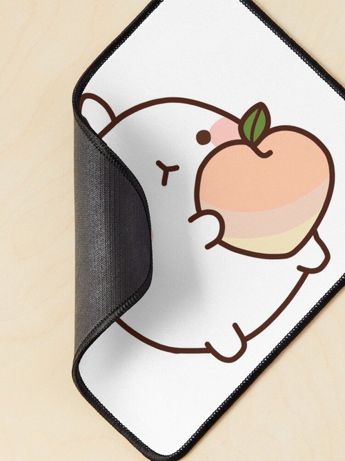 Peachy Mouse Pad | Stylish Design | Perfect for Home or Office Use
