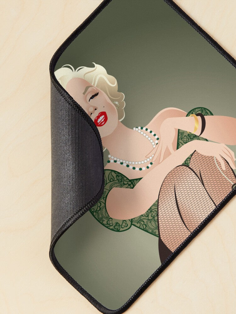 Stylish Cherie Mouse Pad | Eco-Friendly Design | Perfect for Home Office