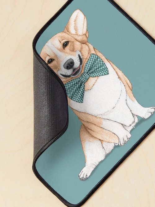 Corgi Dog Mouse Pad | Cute Design | Perfect for Home or Office