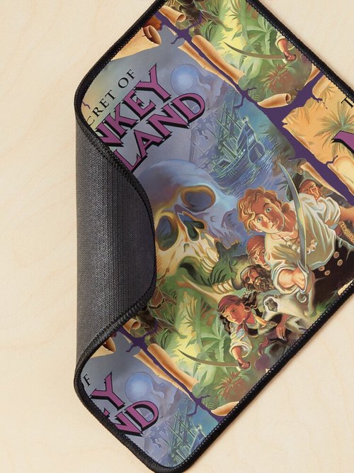 Monkey Island Mouse Pad | Eco-Friendly Design | Perfect for Gamers