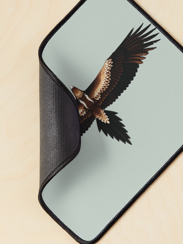 Wedge-Tailed Eagle Mouse Pad | Australian Bird Design | Eco-Friendly Material